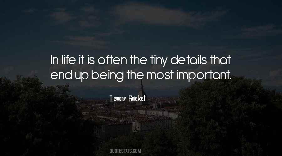 Life Details Quotes #695461