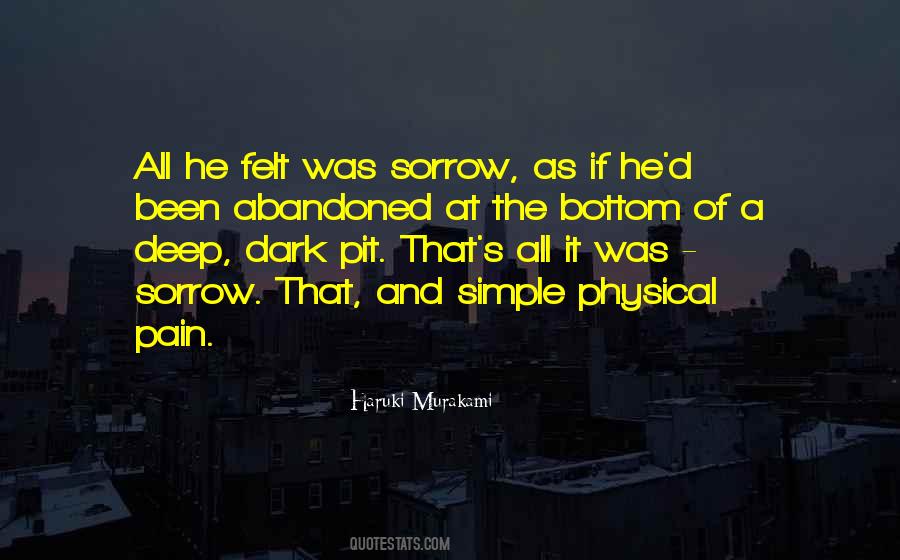 Deep And Simple Quotes #1407876