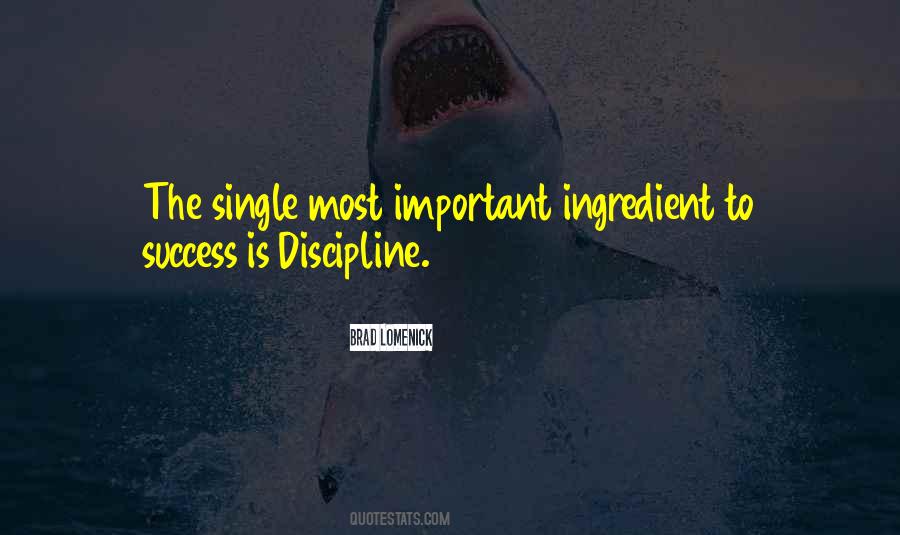 Discipline Leadership Quotes #1411038