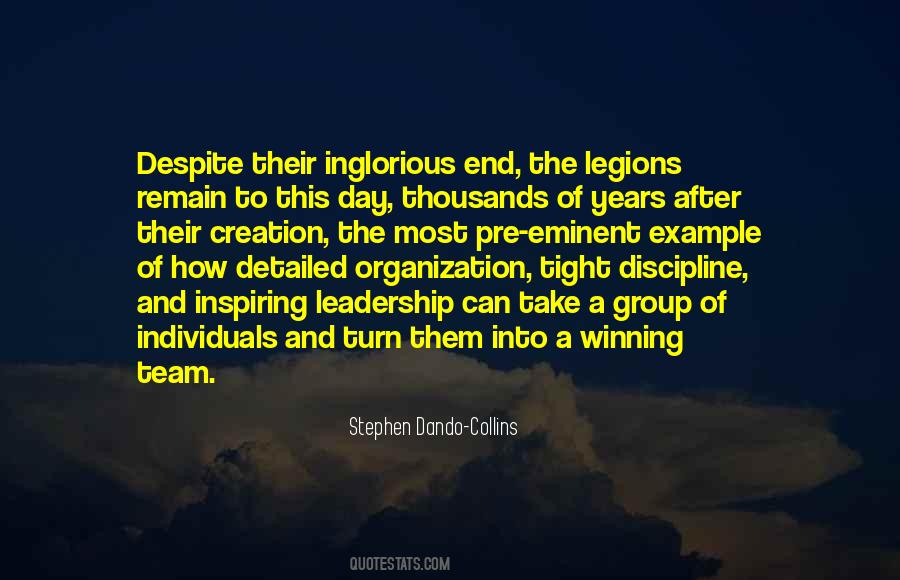 Discipline Leadership Quotes #1864810