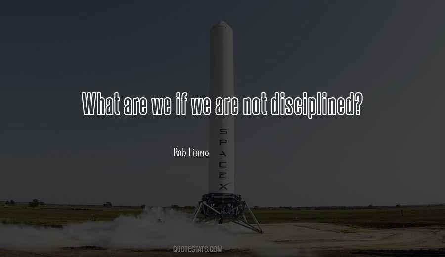 Discipline Leadership Quotes #795069