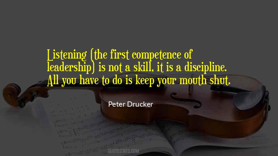 Discipline Leadership Quotes #971732