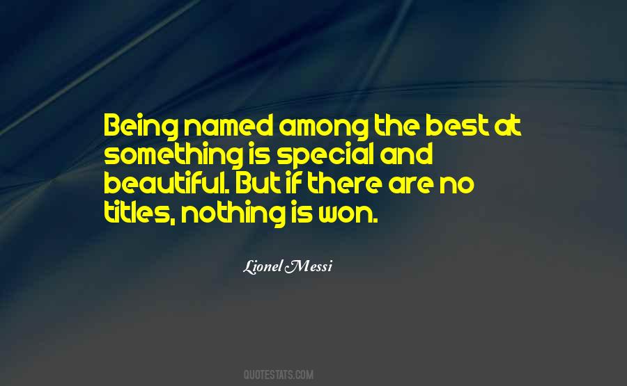 Best Special Quotes #336956