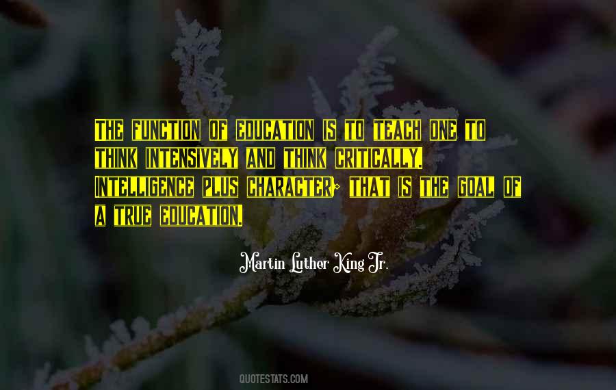 Quotes About The Goal Of Education #969108