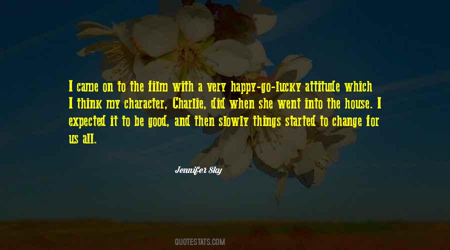 Attitude Character Quotes #1557851