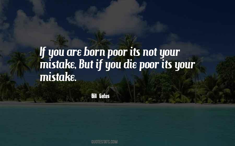You Are Not Poor Quotes #539498
