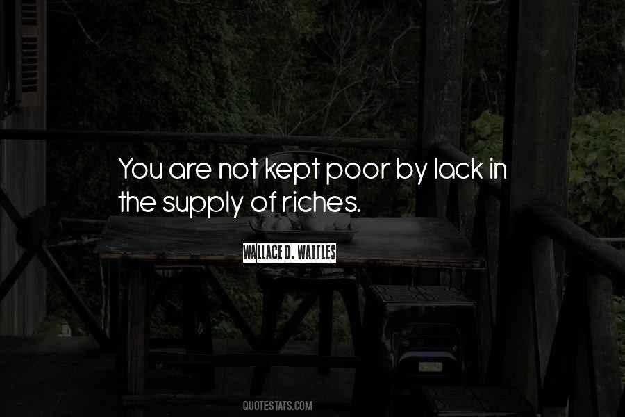 You Are Not Poor Quotes #974930