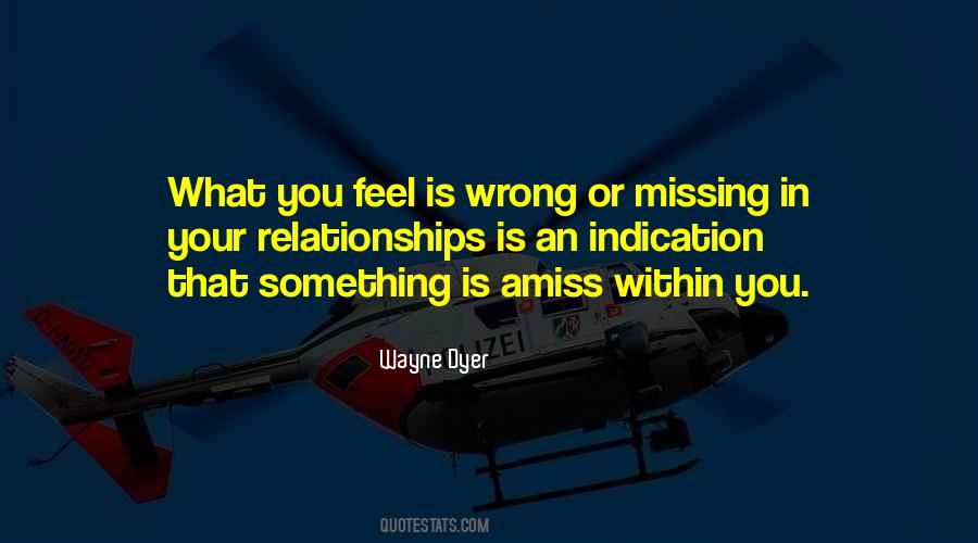 Quotes About Missing Relationships #1401275