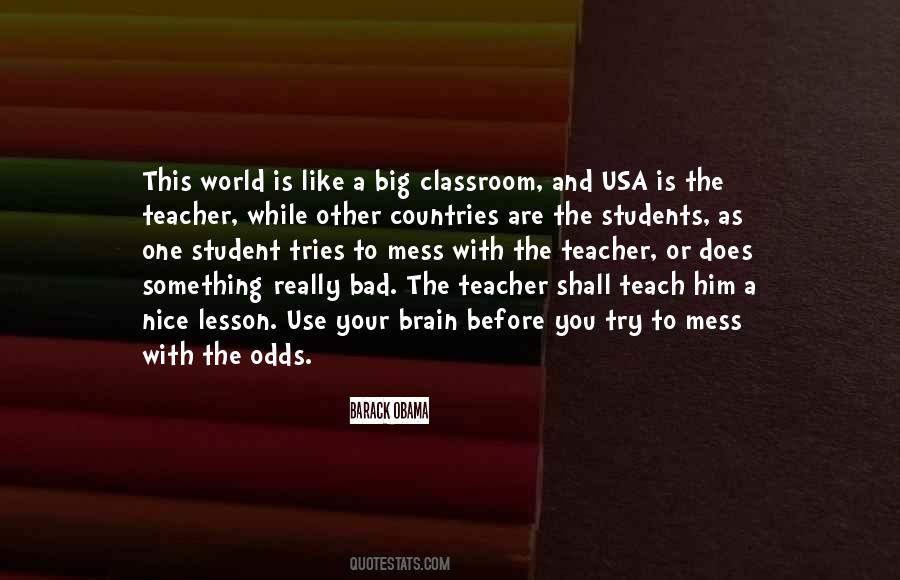 Teach Him A Lesson Quotes #1394785