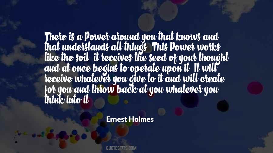 Power Thought Quotes #1415887