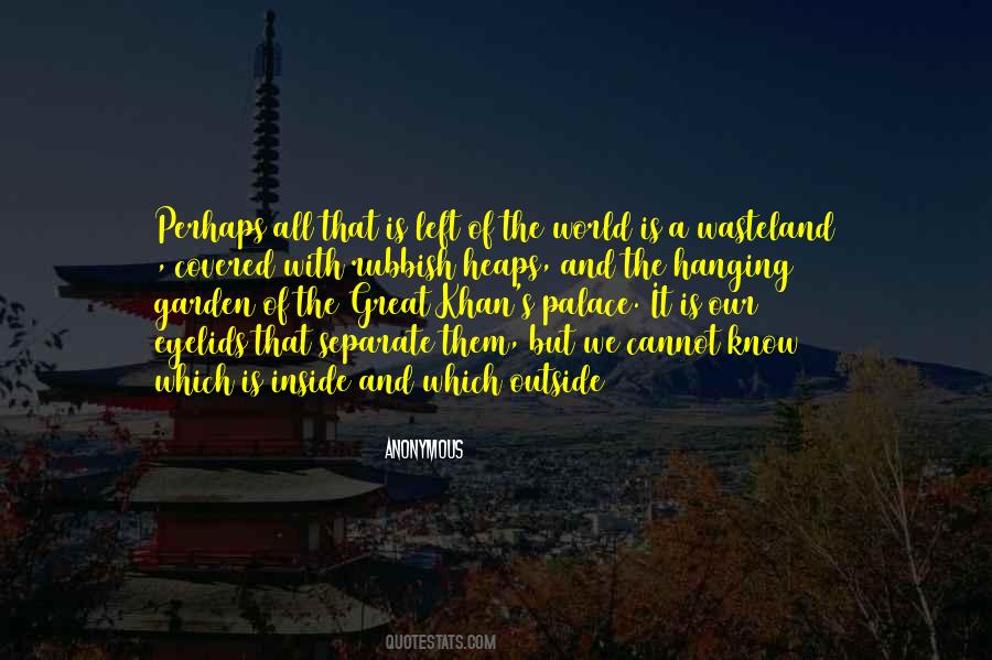 Quotes About Of The World #1869974