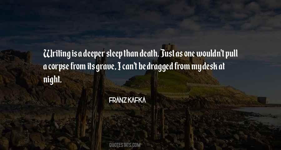 Death Sleep Quotes #139015