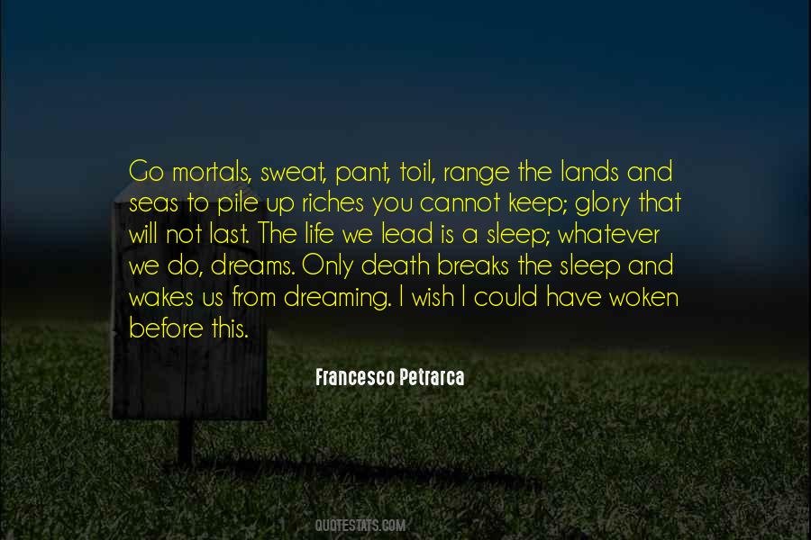 Death Sleep Quotes #181406