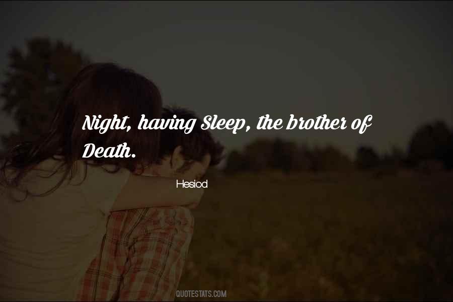 Death Sleep Quotes #219633