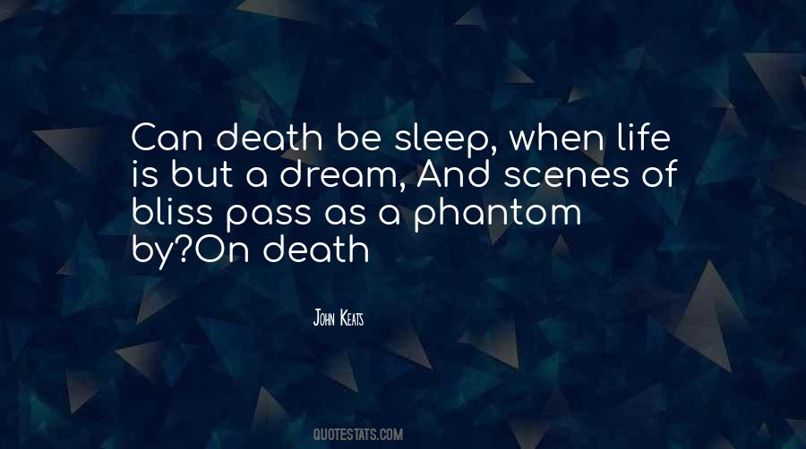 Death Sleep Quotes #432923