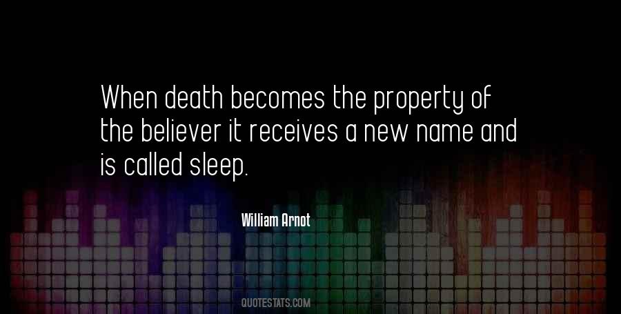 Death Sleep Quotes #448585