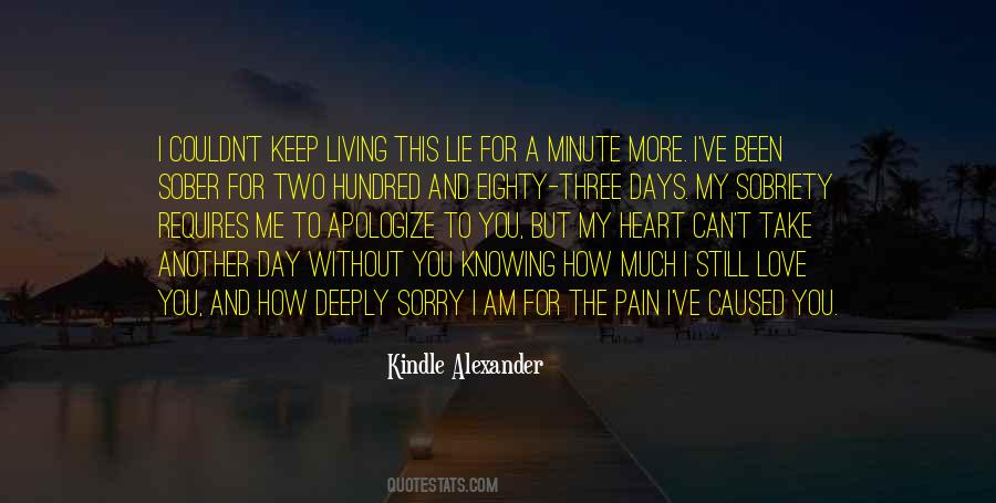 Sorry And I Love You Quotes #1756761