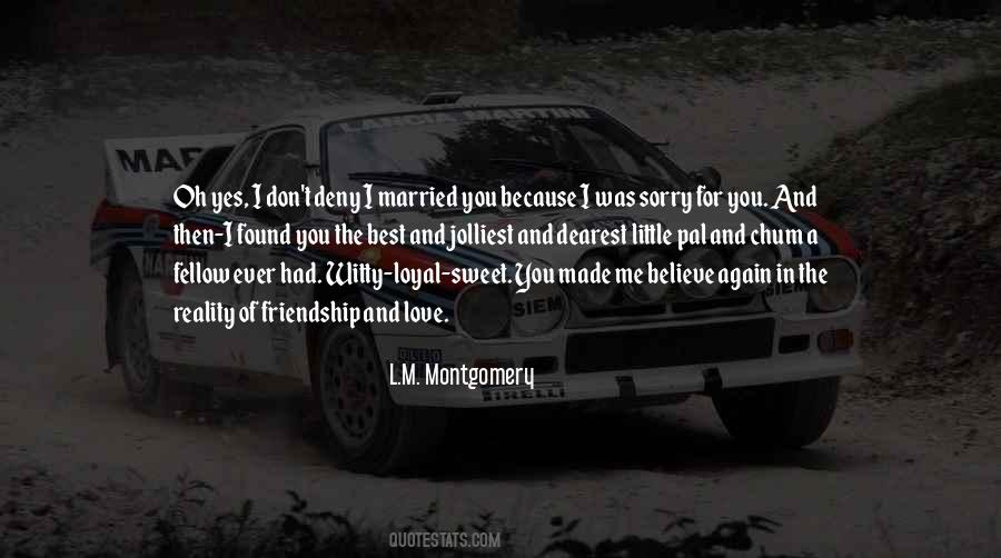 Sorry And I Love You Quotes #479878