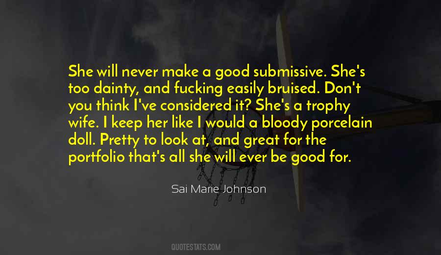 Pretty Doll Quotes #1011841