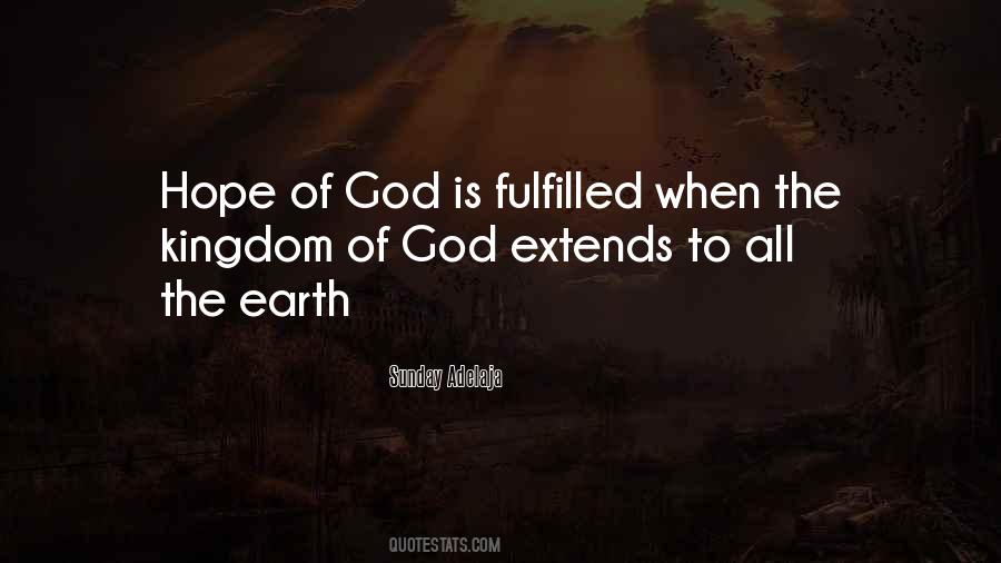 Hope Of God Quotes #406308