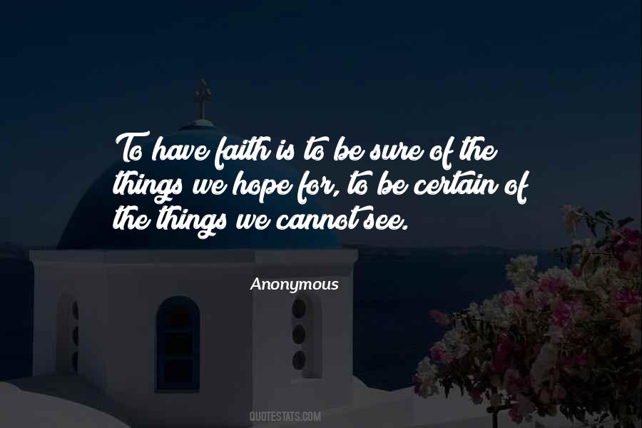 Hope Of God Quotes #652554