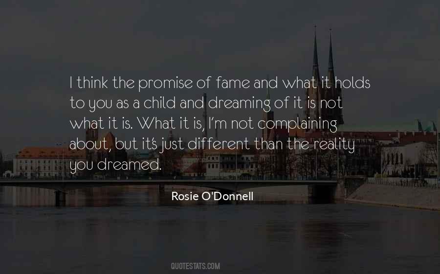 Dream Of A Child Quotes #1305204