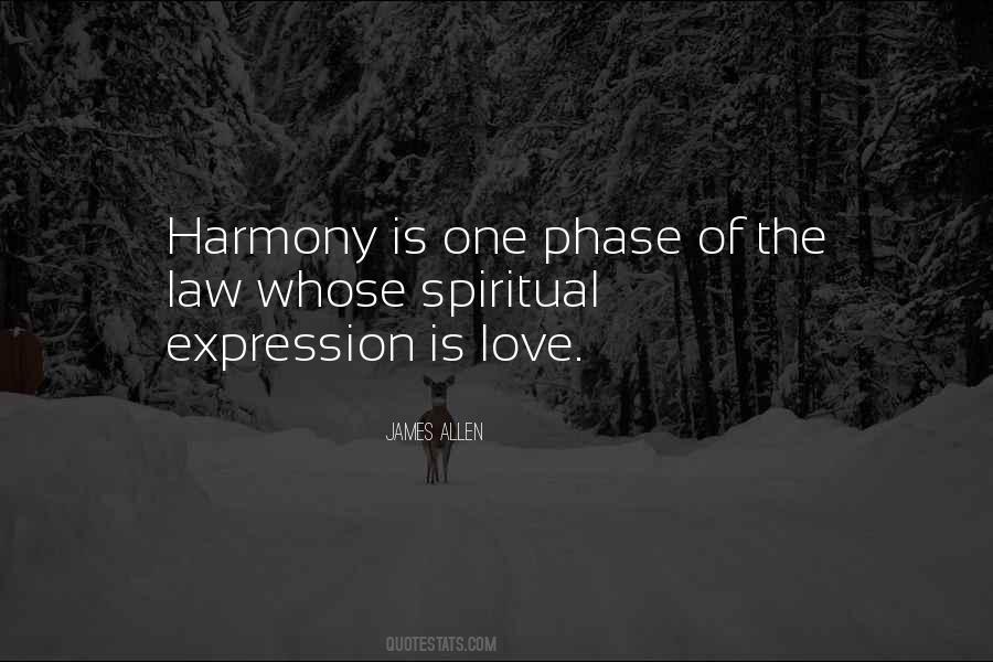 Law Of Harmony Quotes #1221488