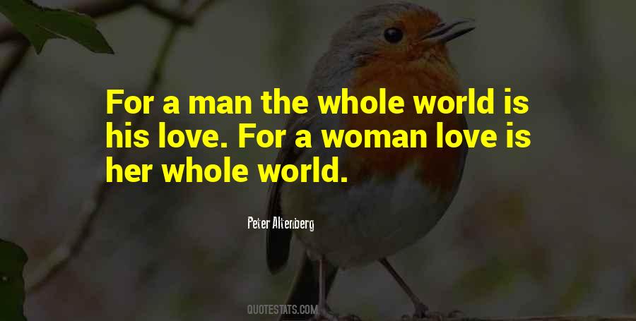 A Man Love A Woman Quotes #758666