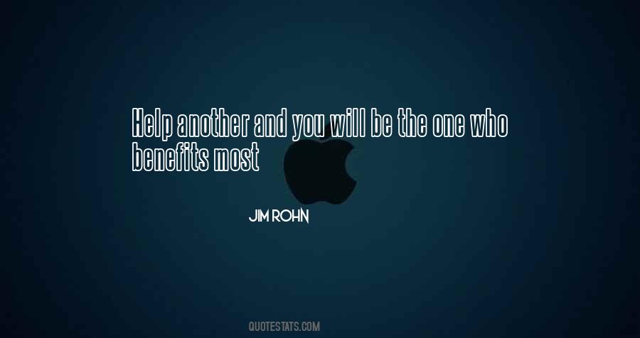 Helping Each Other Out Quotes #9376