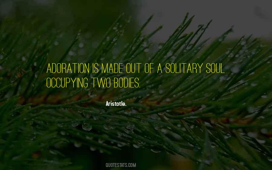 Solitary Soul Quotes #64136