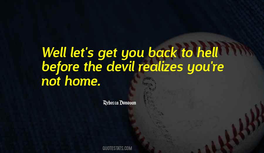 Hell Devil Quotes #332367