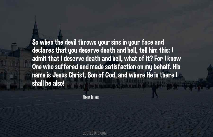 Hell Devil Quotes #503506