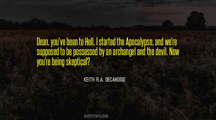 Hell Devil Quotes #540419
