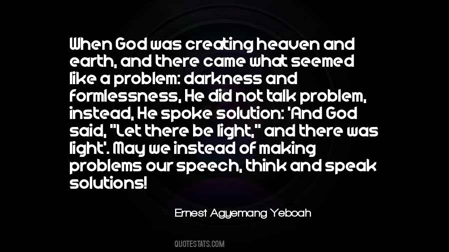 Problems God Quotes #1436634