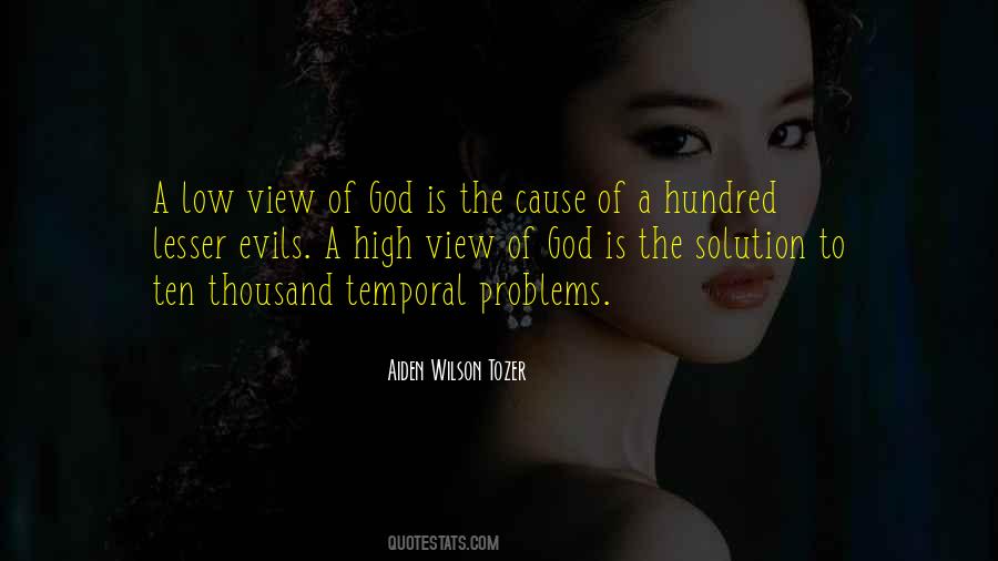 Problems God Quotes #307951