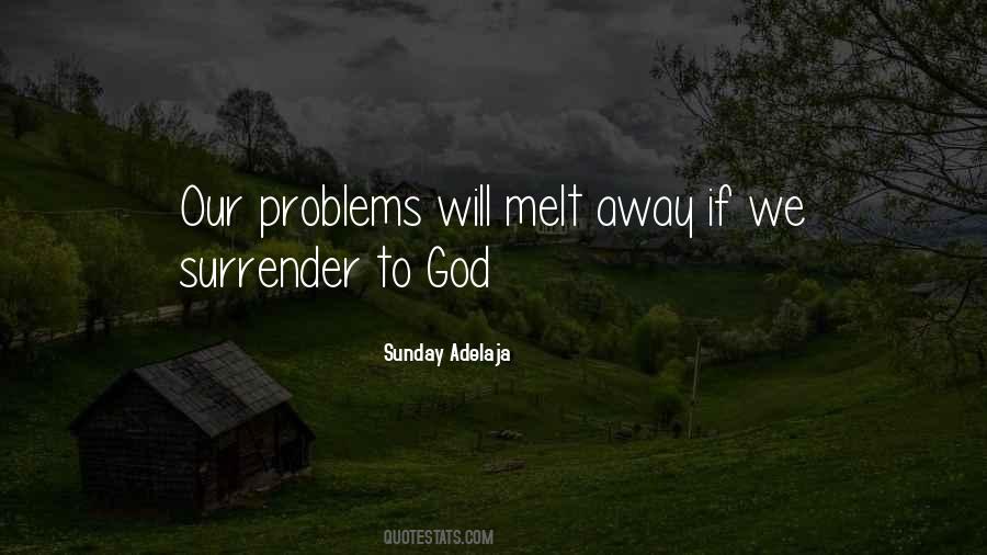 Problems God Quotes #309446