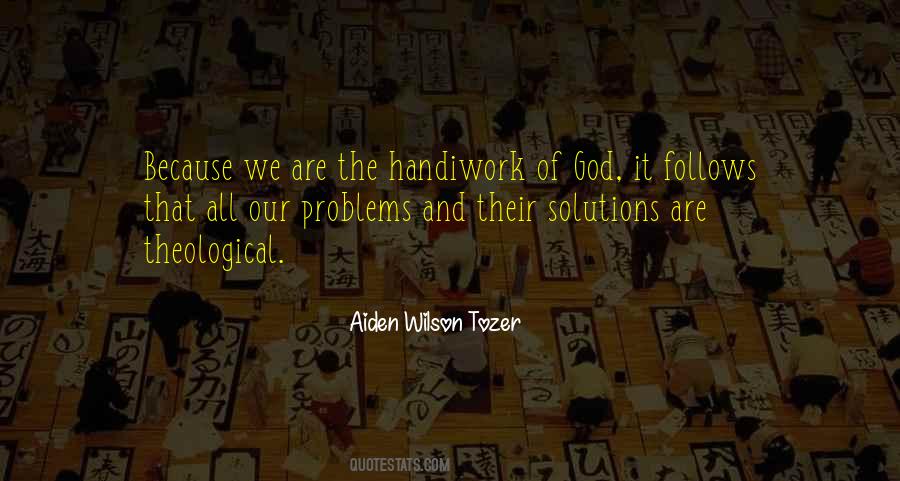 Problems God Quotes #971699