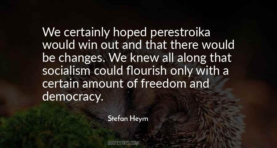 Freedom Democracy Quotes #158722