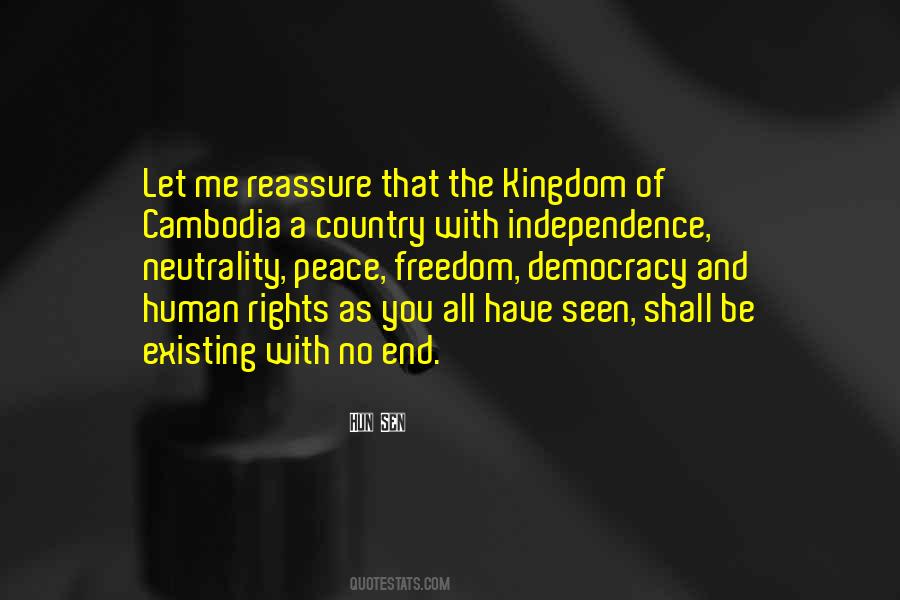 Freedom Democracy Quotes #1712433