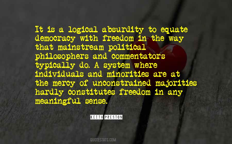 Freedom Democracy Quotes #268669