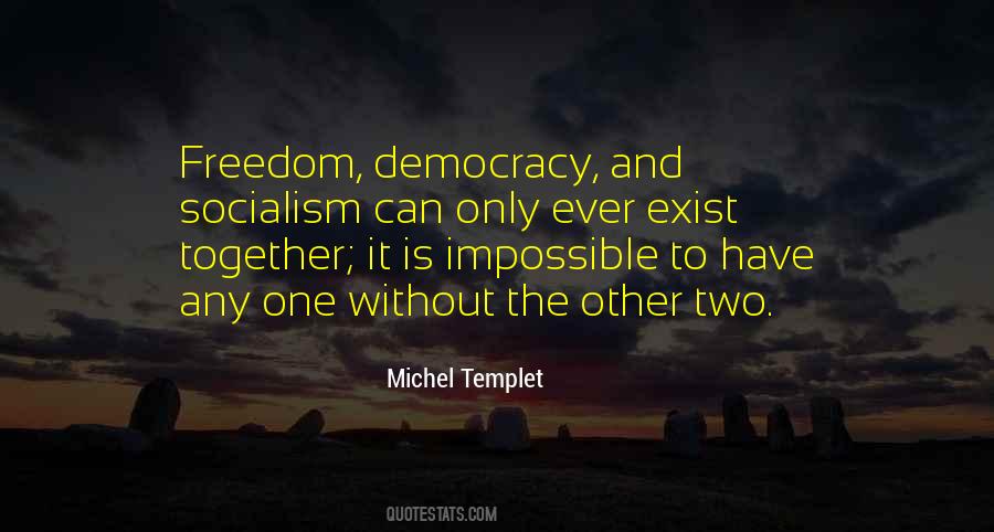 Freedom Democracy Quotes #29217