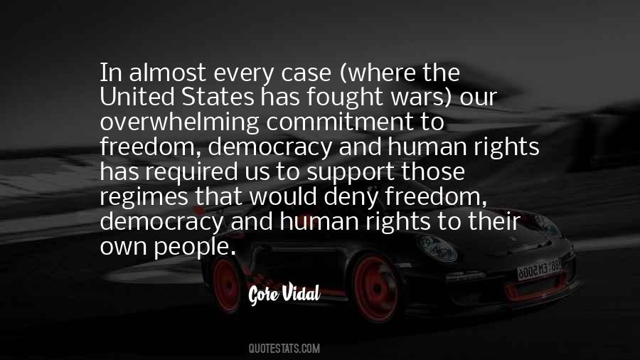 Freedom Democracy Quotes #629586