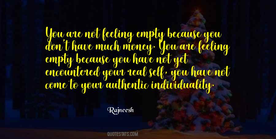 Empty Self Quotes #128994