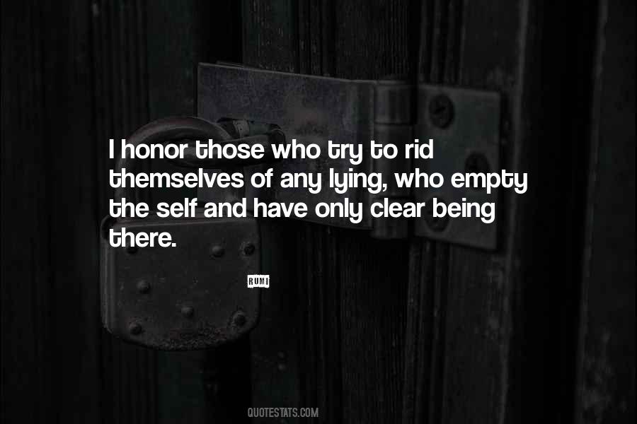 Empty Self Quotes #321751