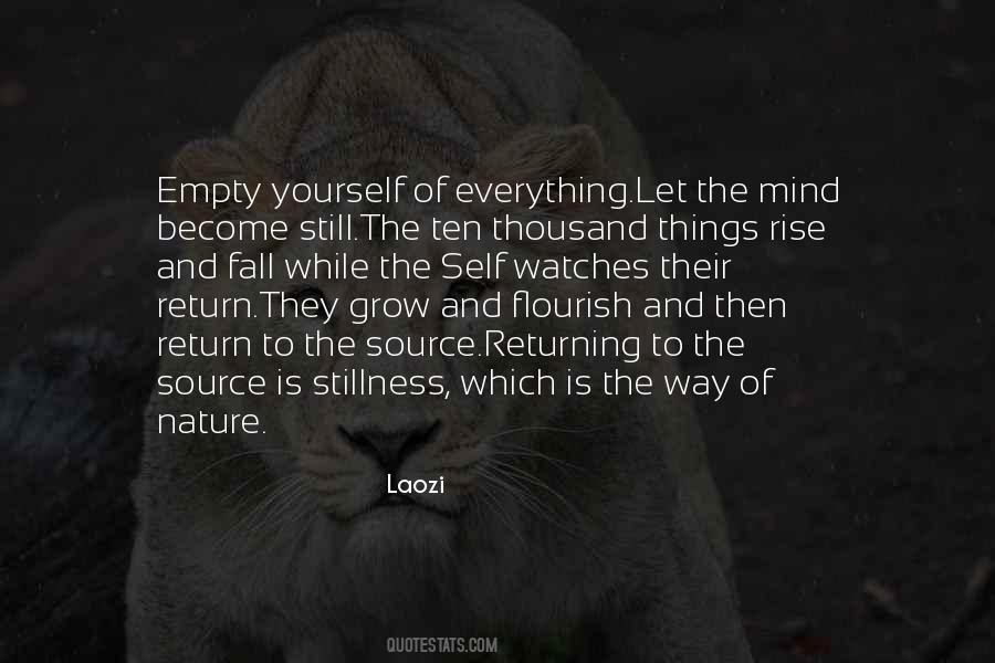 Empty Self Quotes #801819
