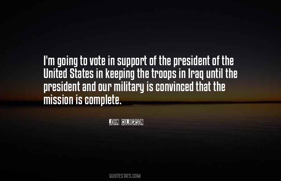 Support The Military Quotes #1491274
