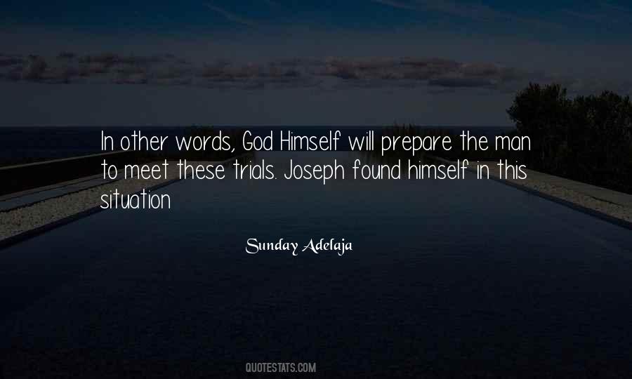 Quotes About God Prepare #1619227