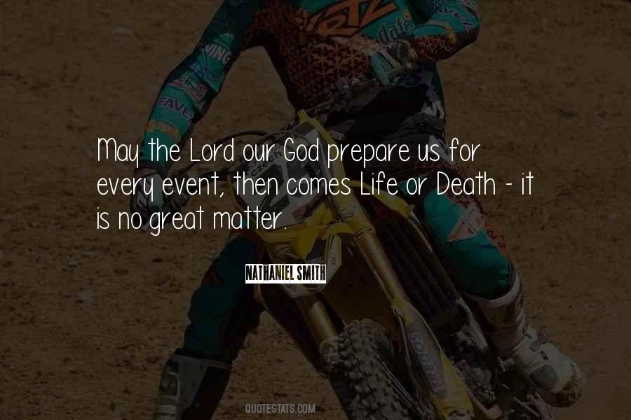 Quotes About God Prepare #163963