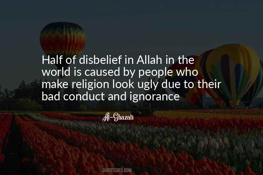 Religion Ignorance Quotes #1025636