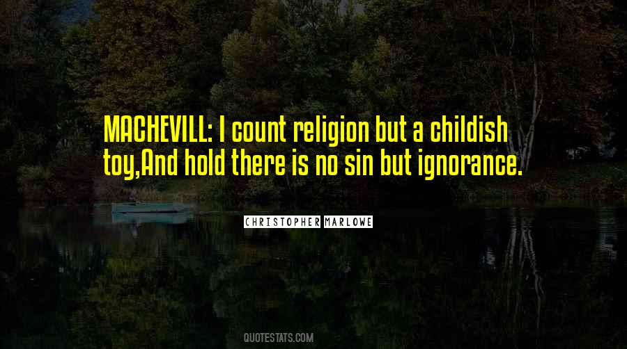 Religion Ignorance Quotes #103777